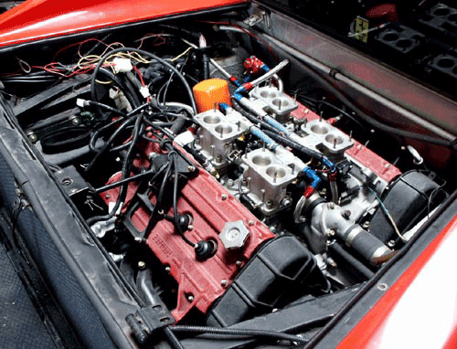 308 GTB 3.5L Engine On Dyno